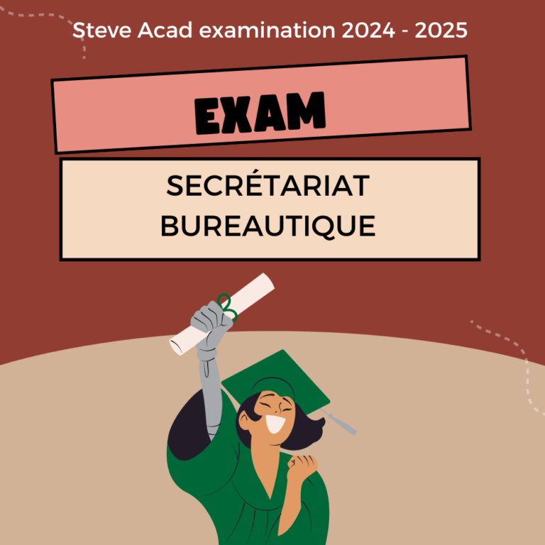 FINAL EXAMINATION FOR SECRETARIES 2.0