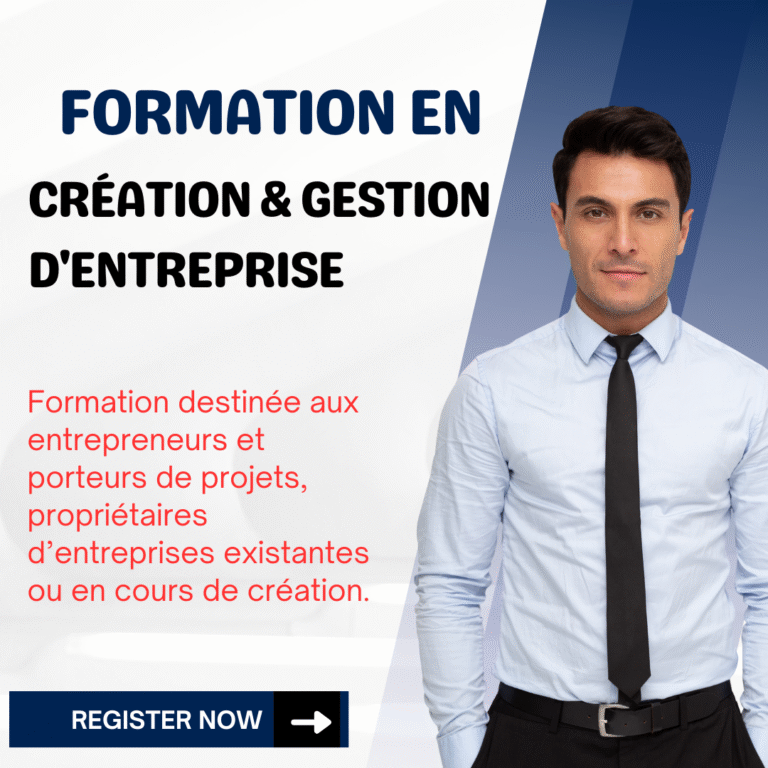Création, gestion d’entreprise et project
