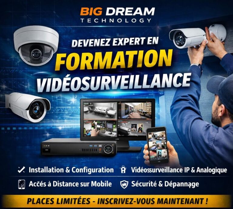 FORMATION EN VIDÉOSURVEILLANCE (CCTV)